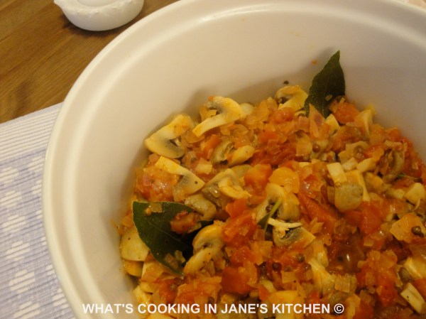 Champignon a la Grecque