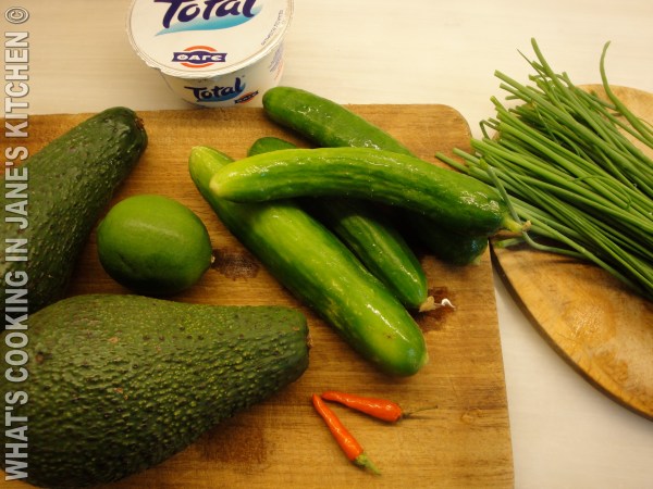 Avocado And Cucumber Soup