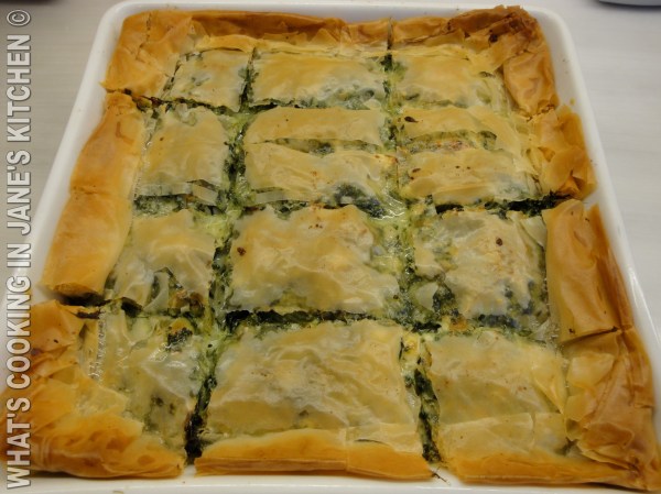 Greek Spinach Pie.