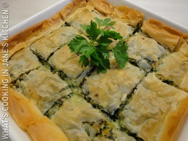 Greek Spinach Pie.