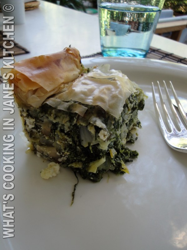 Greek Spinach Pie.