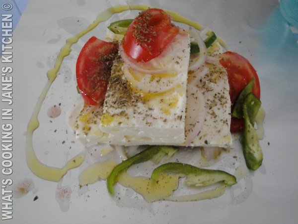 John's Baked Greek Feta ( Meze )