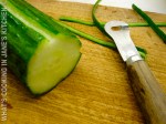 Cucumber Garnishes