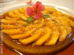Crème Caramel With Peaches&nbsp;(Desserts)
