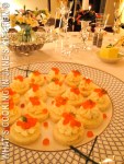 Salmon Caviar Canapés