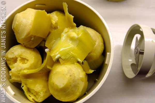 Artichoke Avocado and Parmesan Pasta ©