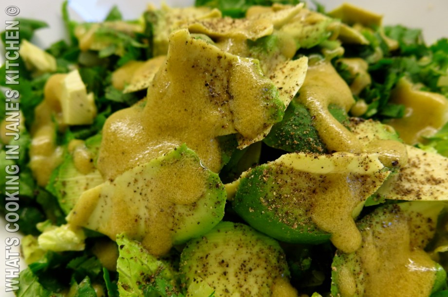 Avocado, Lettuce and Coriander Salad ©