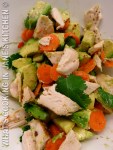 Avocado, Boccoli, Asparegus , Carrot and Chicken Salad&nbsp;©