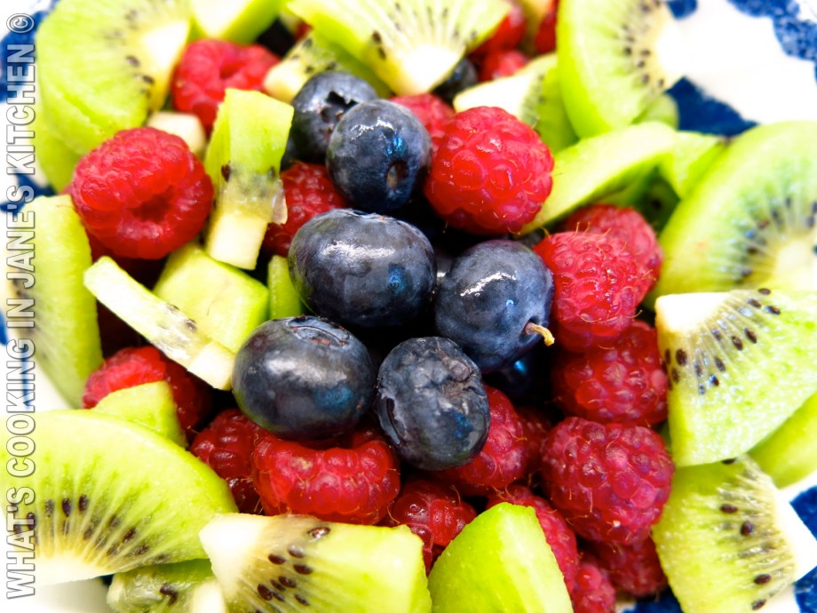 Fruit salad and Orange Juice Breakfast ©