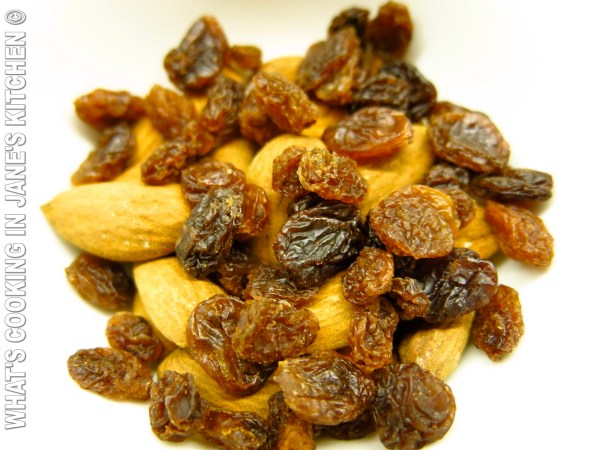 Almonds and Raisins ©