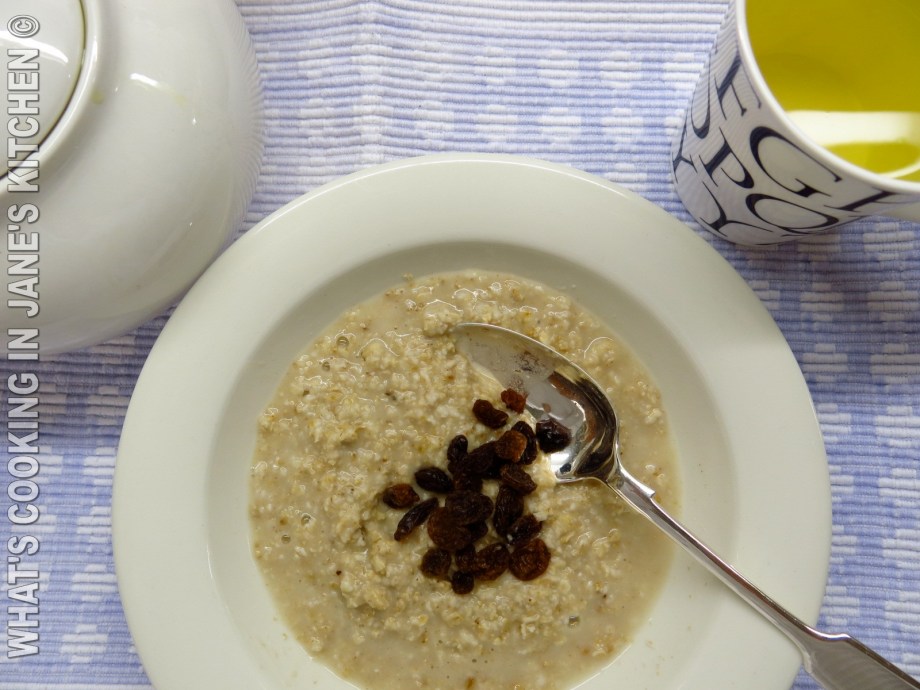 Porridge and Raisins ©