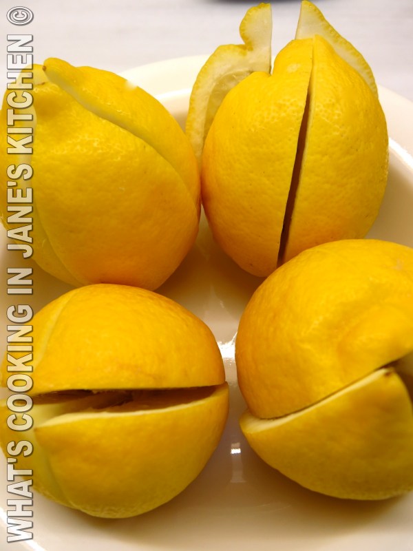 Maroccan Preserved Lemons  ©