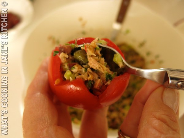 Fresh Summer Tomatoes With Tuna And Ginger ©