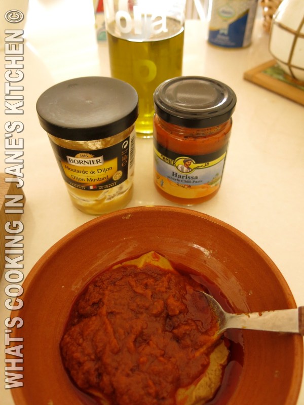 Barbecued Lamb Chops Marinaded In Harissa ©