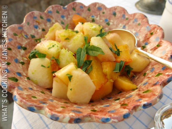 Peaches, Lime And Lemon Verbena ©