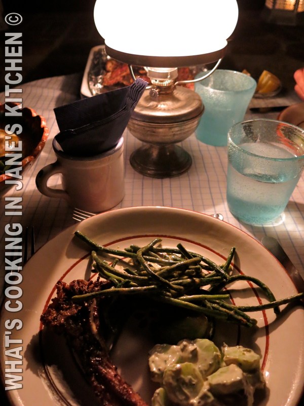 Barbecued Lamb Chops Marinaded In Harissa ©