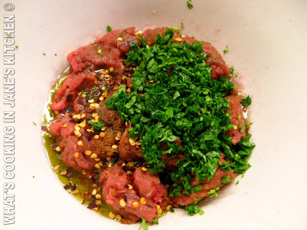 Spicy Burgers On The Grill ©