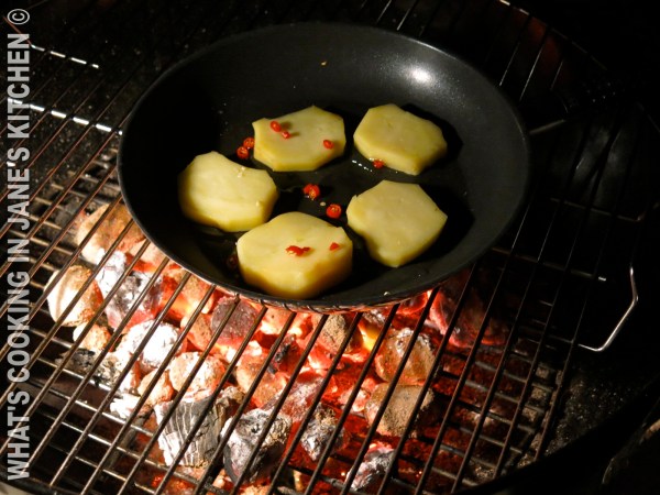 Grilled Greek Metsovo Cheese ©