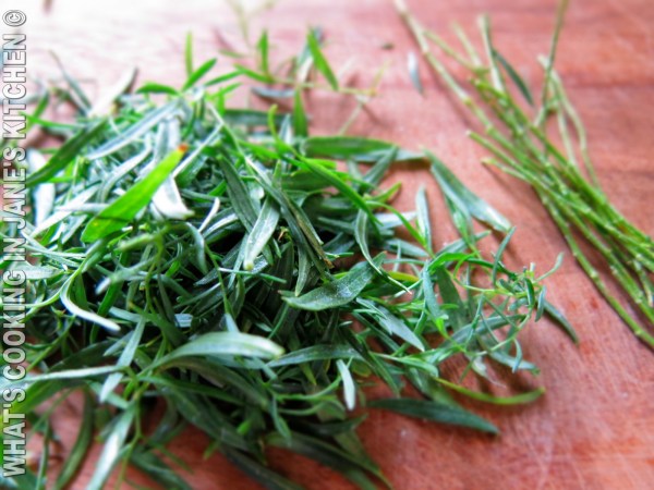 Pork Chops Marinated In Fresh Tarragon ©