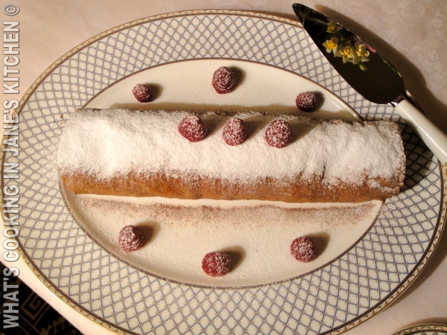 Chocolate And Raspberry Roulade ©