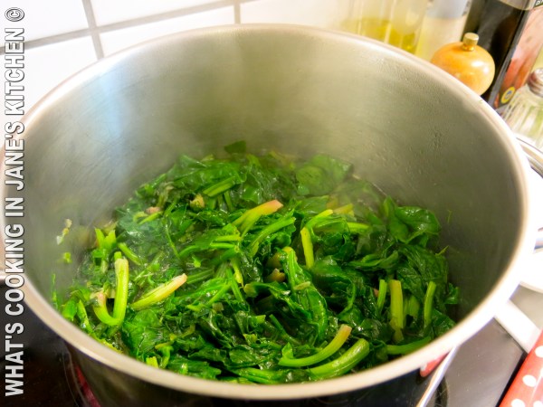 Greek Spinach And Leek Lenten Dishes : Spanakorizo / Prasorizo ©