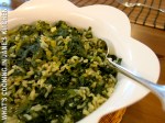 Greek Spinach And Leek Lenten Dishes : Spanakorizo / Prasorizo&nbsp;©