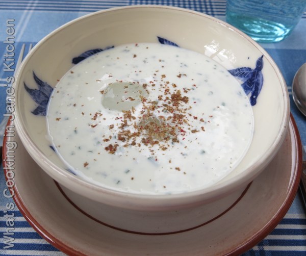 Yogurt And Chive Summer Soup ©