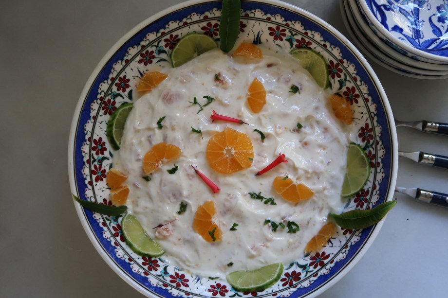 Clementine and Lime Yogurt Sweet ©