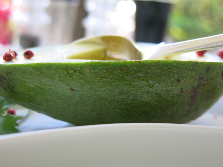 Avocado Vinaigrette And Pink Peppercorns ©