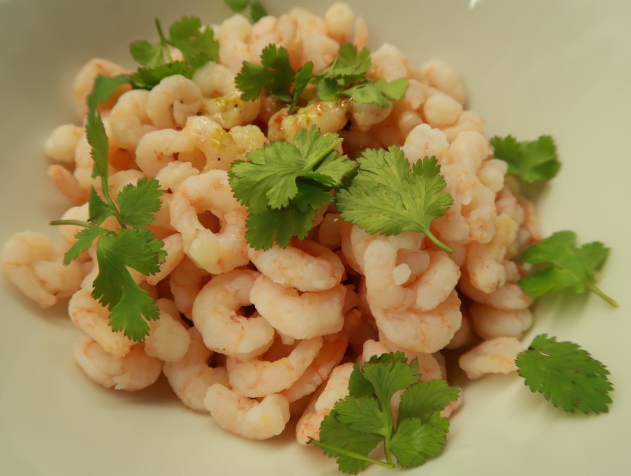 Avocado And Spicy Prawns ©