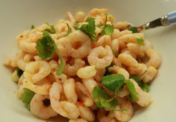 Avocado And Spicy Prawns ©