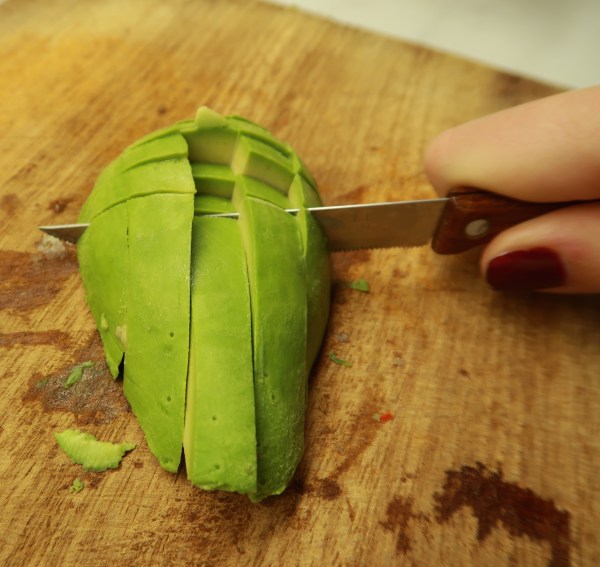 Avocado And Spicy Prawns ©