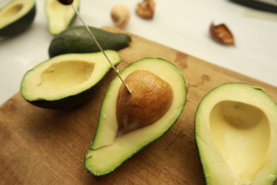 Avocado And Spicy Prawns ©