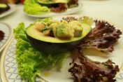 Avocado And Spicy Prawns ©
