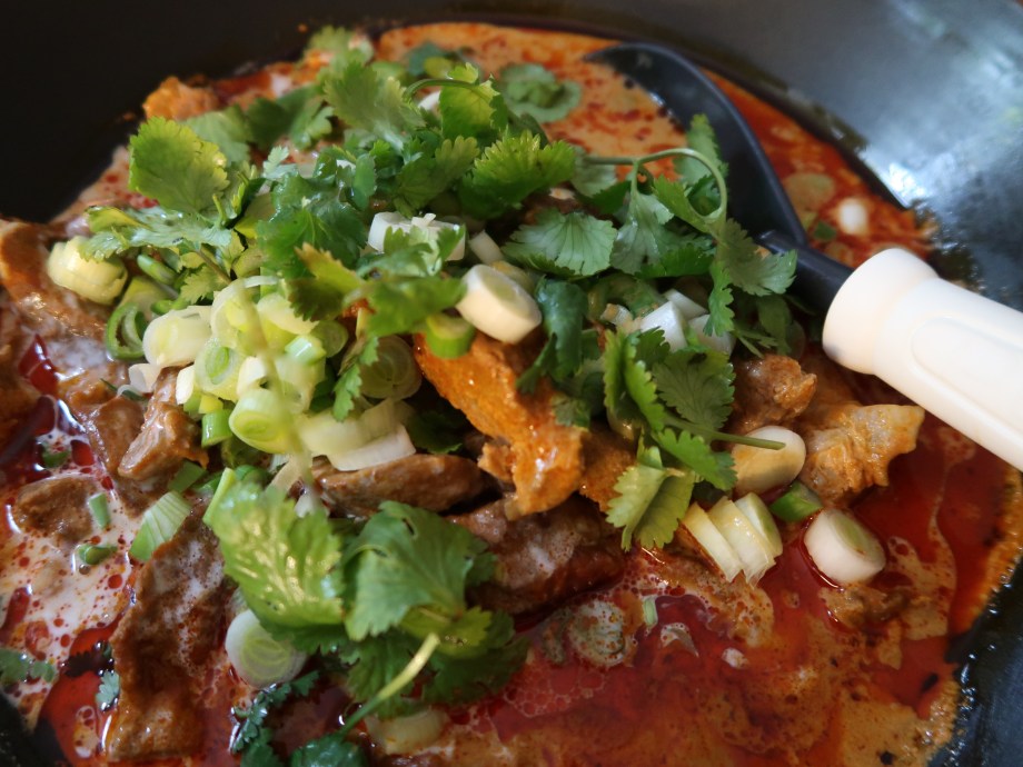 Thai Beef With Red Curry ©