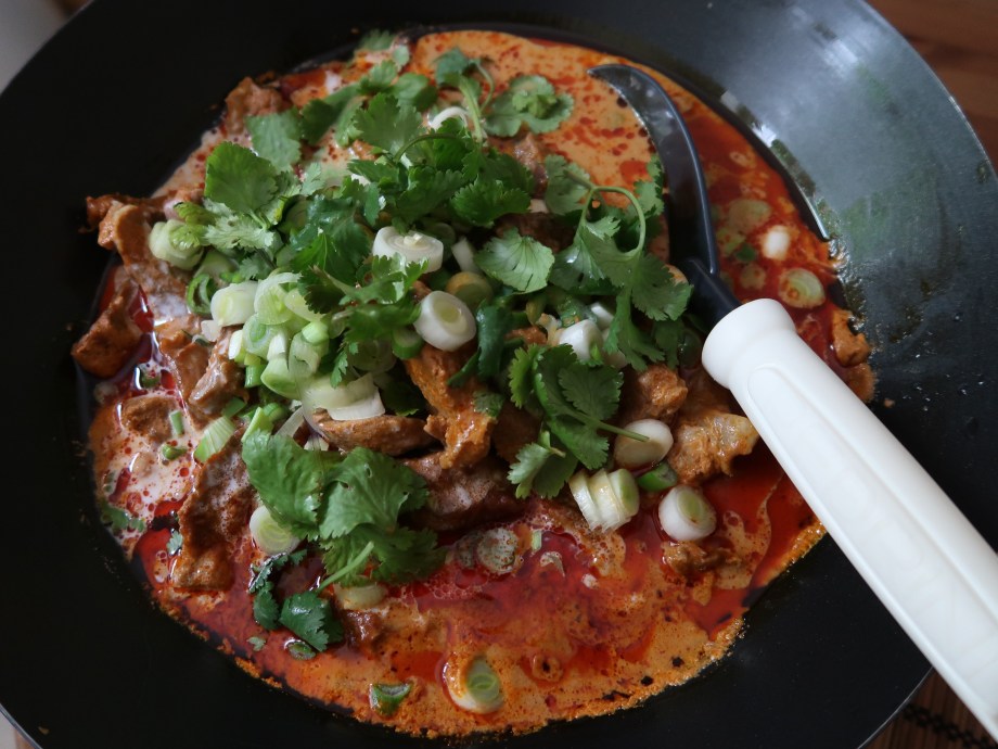 Thai Beef With Red Curry ©