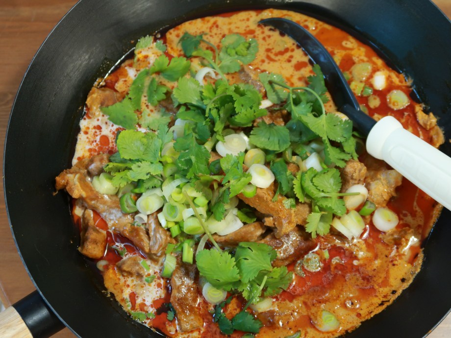 Thai Beef With Red Curry ©