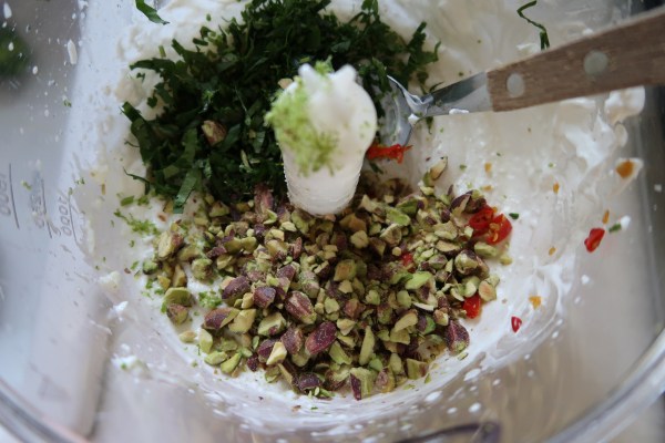 Pistachio, Feta, Yogurt And Coriander Dip ©